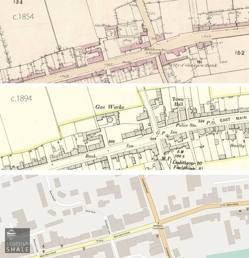 Map images courtesy of National Libraries of Scotland