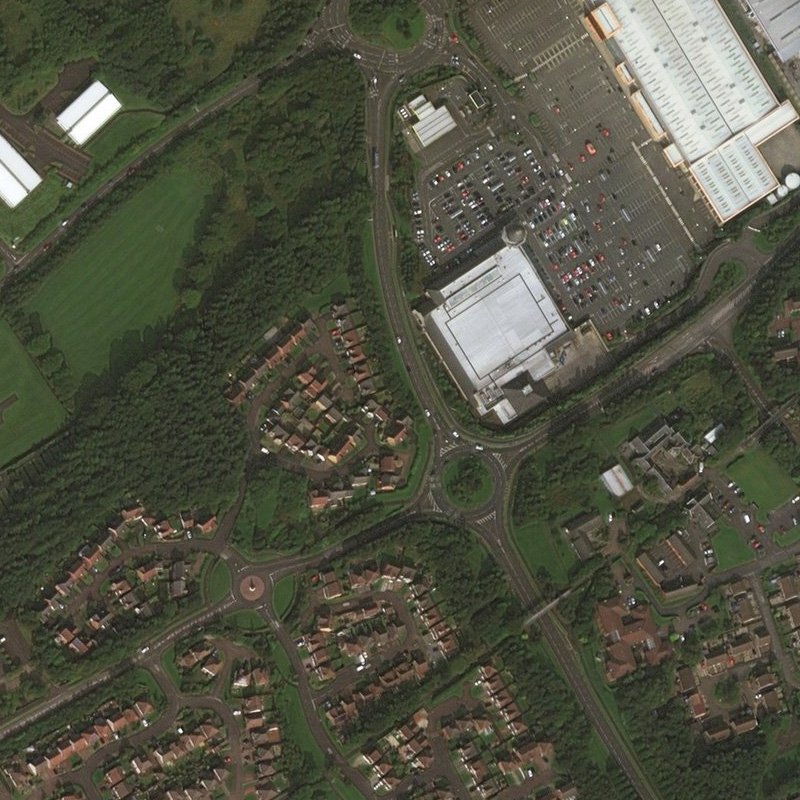 Alderstone No.43 Mine - Aerial, courtesy National Library of Scotland