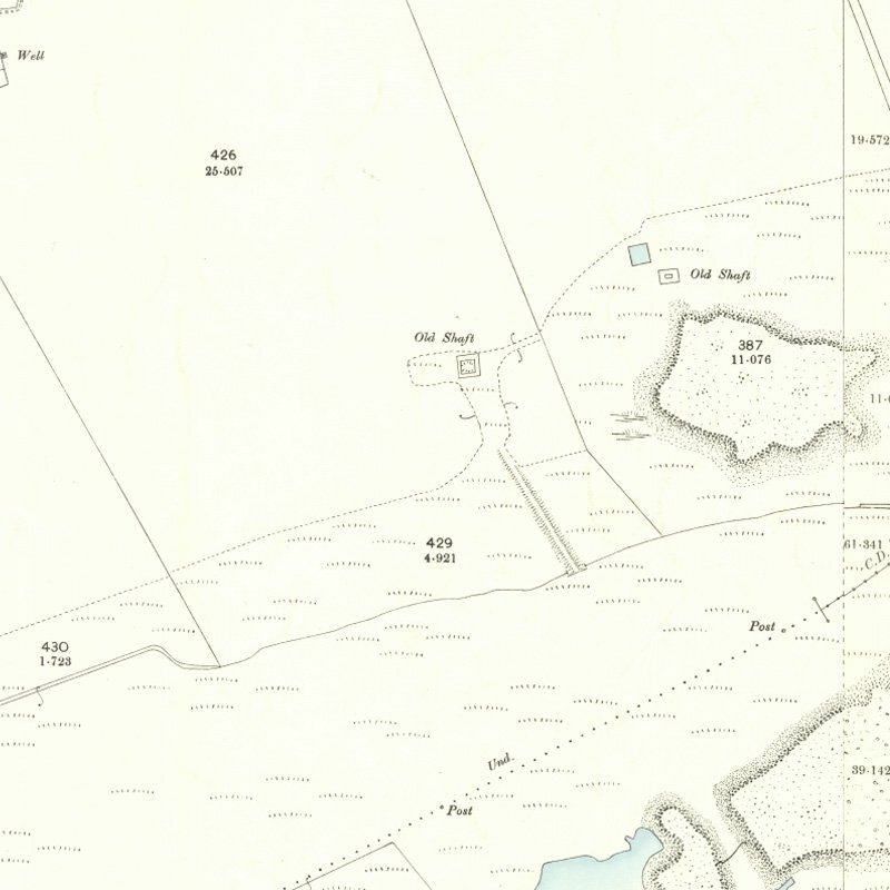 Boghall No.2 Coal Pit - 25" OS map c.1897, courtesy National Library of Scotland