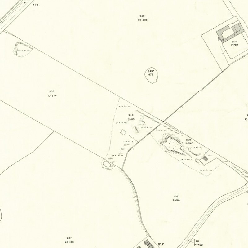 Deans No.4 Pit - 25" OS map c.1916, courtesy National Library of Scotland