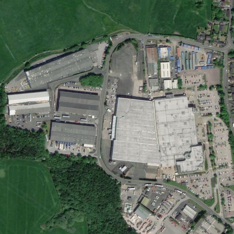 Talke Oil Works, Aerial, courtesy National Library of Scotland