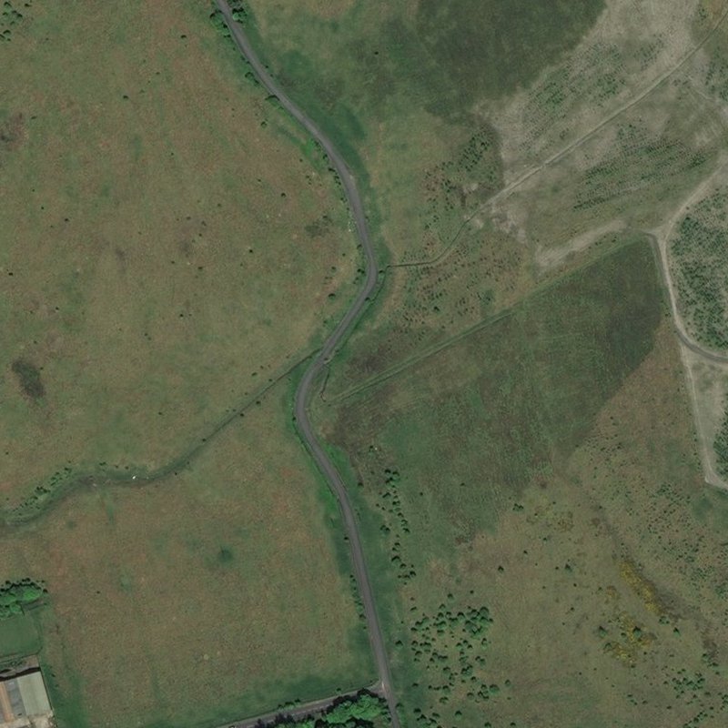 Whiterigg Oil Works (aka Craigmauken Chemical Works) - Aerial, courtesy National Library of Scotland